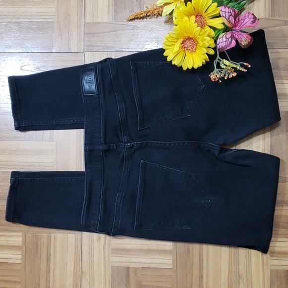Hollister Denim - HOLLISTER black super skinny jeans